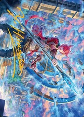 G'raha Tia, Scion Reborn (19/53) Art Card - Gold-Stamped Signature